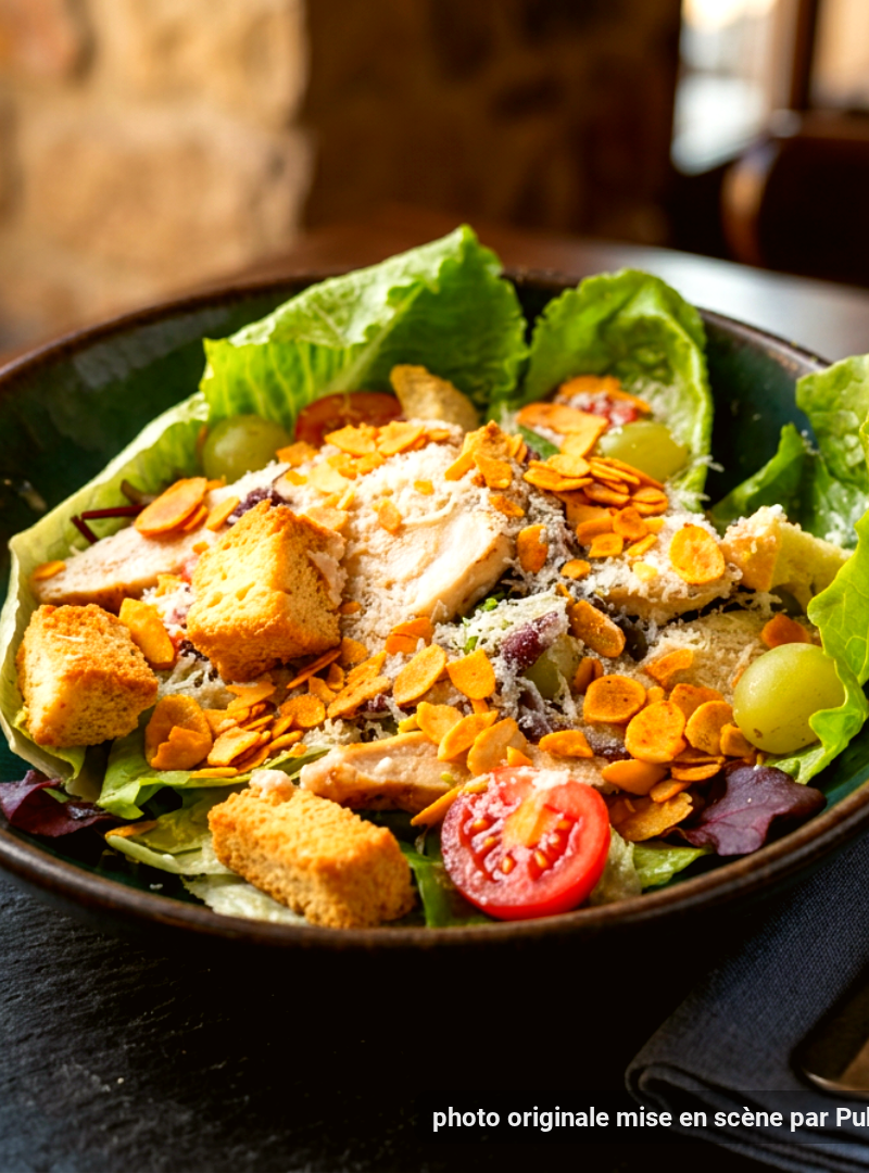 SALADE ROMAINE FAÇON CÉSAR