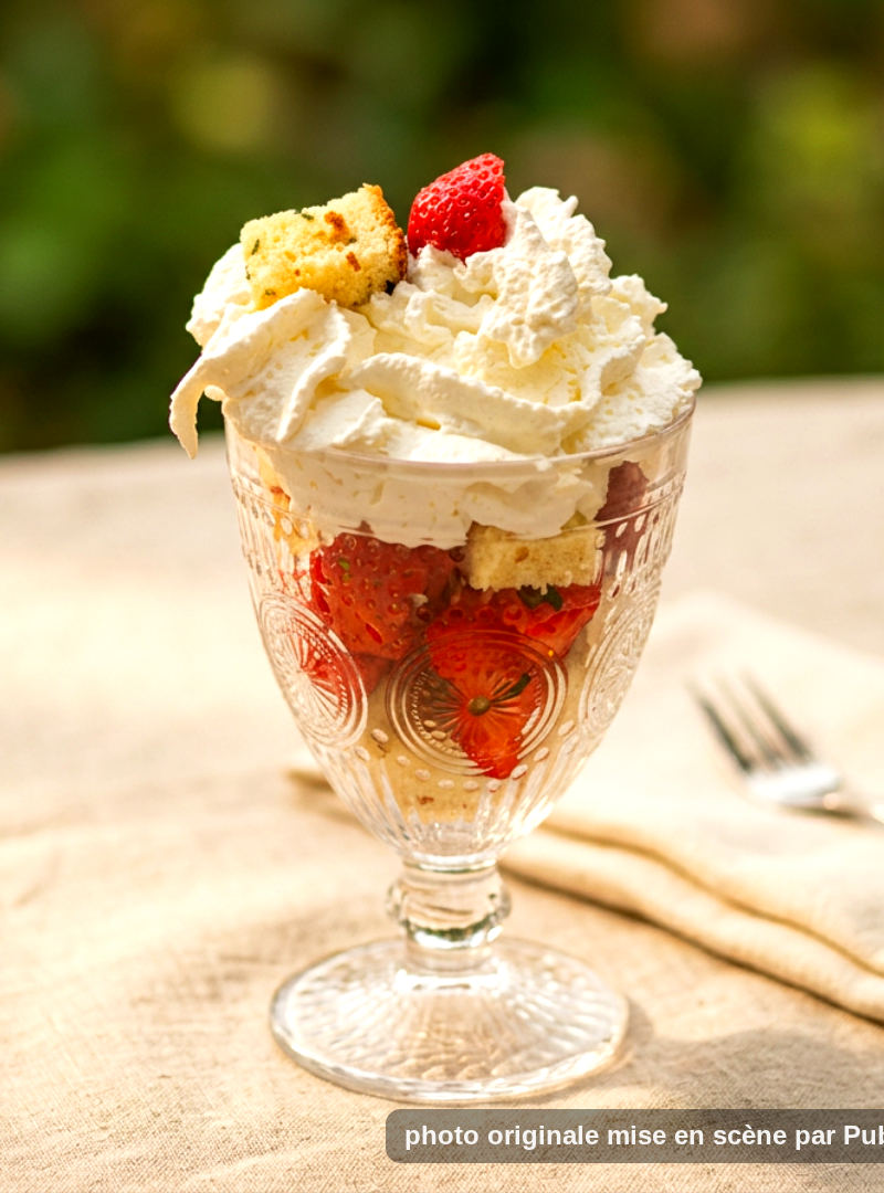FRAISES MELBA BASILIC