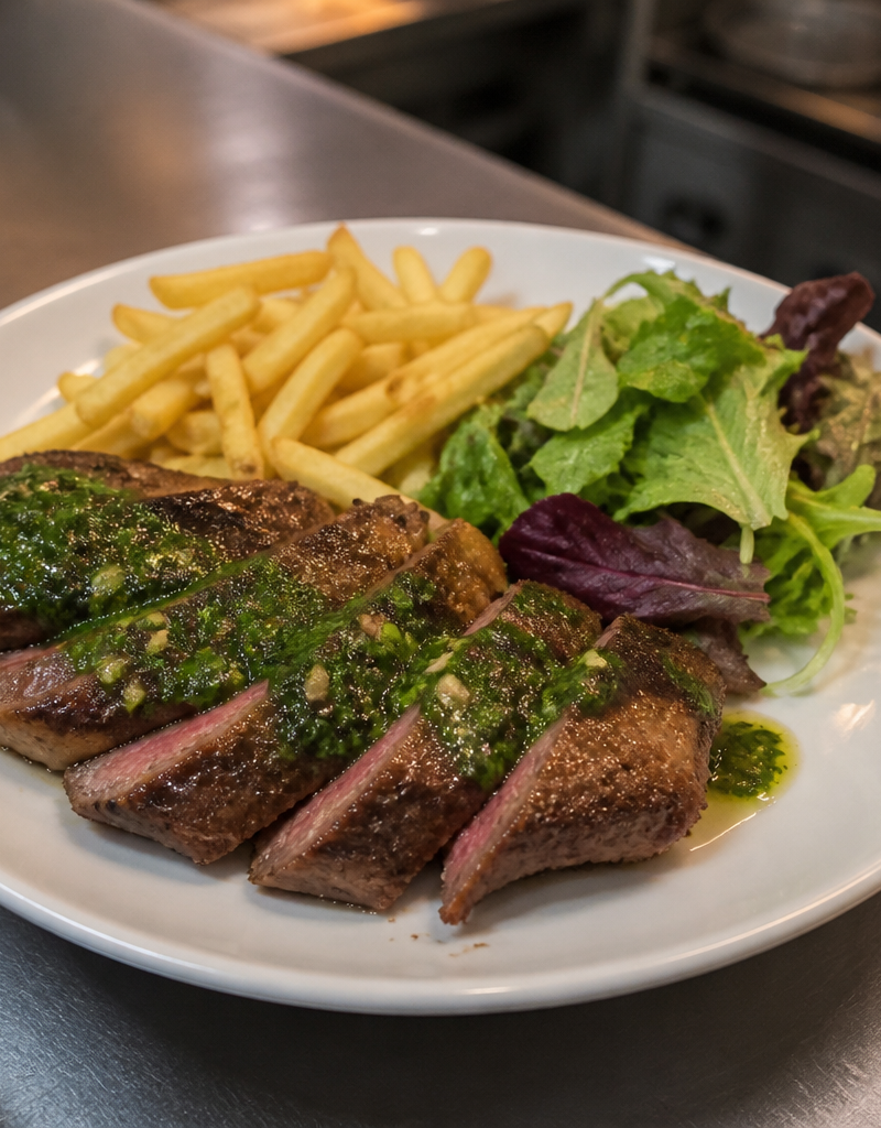 Picanha de boeuf sauce chimichurri