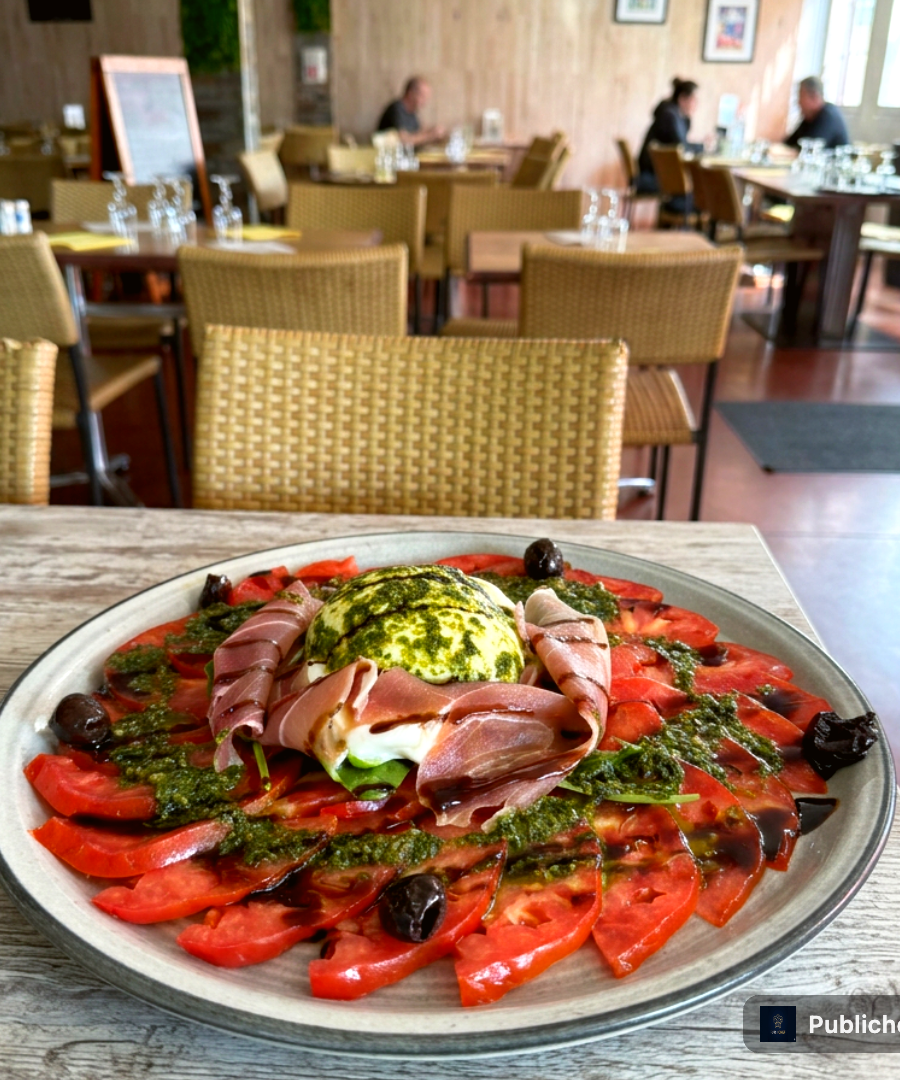 Un classique revisité avec passion ! 🍅 Notre généreuse burrata crémeuse, ses belles tranches de tomates gorgées de soleil, son pesto maison et son jambon cru finement tranché… Une explosion de saveurs artisanales et une belle invitation à la convivialité ici à La Ciotat ! ✨😋🍽️
#RestoLACIOTAT #LaCiotatFood #Cassis #Bandol #SaintCyrSurMer #SaladeComposee #PlatDuJour #Restaurant #CuisineAuthentique #ProduitsFrais #FrenchFood #TerroirFrancais